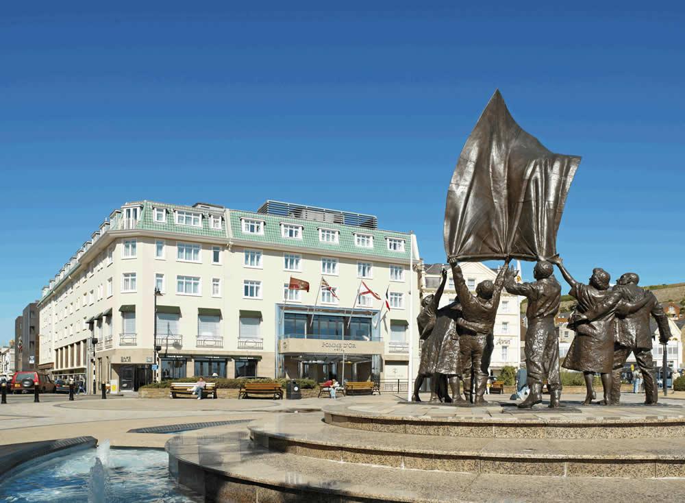 ポム ドール ホテル Saint Helier Jersey エクステリア 写真